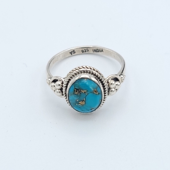 TURQUOISE in sterling silver 925 - Picture 3 of 10